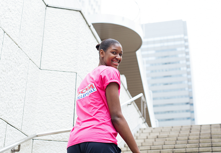 Jineiry Martinez PLAY TRUE 2020 Torch Relay